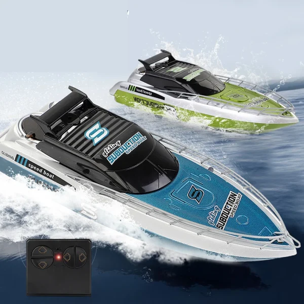 777-582 2.4G RC Boat Waterproof Remote Control Ship High Speed Vehicles Cruiser Models - Image 4