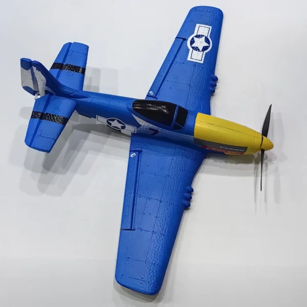 HW W551 Flight P51 Mustang 2.4GHz 4CH 410mm Wingspan 6-Axis Gyro One Key Aerobatics EPP Mini RC Airplane RTF for Beginner - Image 7