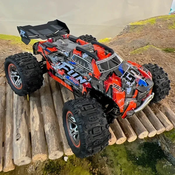 Wltoys 184008 RTR 1/18 2.4G 4WD Brushless RC Car Off-Road High Speed LED Light Truck Full Proportional Vehicles Models Toys - Image 2