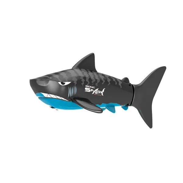 Shark RC Boat Remote Control Racing Ship Water Speed Boat Children Model Toy - Image 2