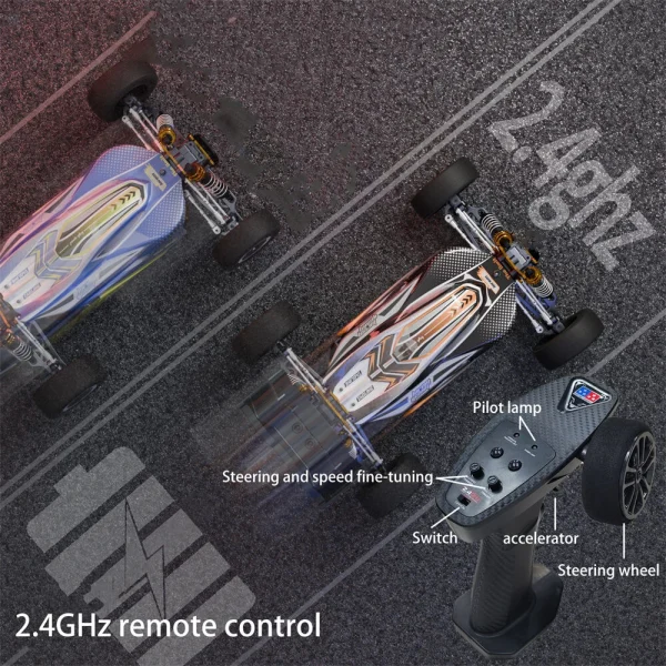 ZG 2301A 2301B RTR 1/14 2.4G 4WD 35km/h 50km/h Brushed/Brushless RC Car High Speed Racing Full Proportional Metal Chassis Off-Road Truck Vehicles Models Toys - Image 6