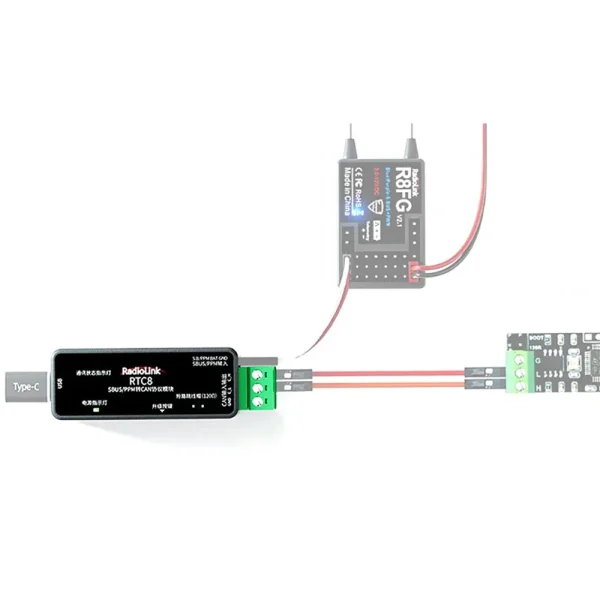 Radiolink RTC8 SBUS/PPM to CAN Protocol Encoder Dual Signals Input for FPV RC Racer Drone - Image 4