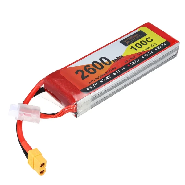 ZOP Power 14.8V 2600mAh 100C 4S LiPo Battery XT60 Plug for RC Drone - Image 5