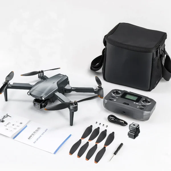 LYZRC L600 PRO MAX GPS 5G WiFi FPV with 4K ESC HD Dual Camera 3-Axis EIS Gimbal 360 Obstacle Avoidance Brushless Foldable RC Drone Quadcopter RTF - Image 9