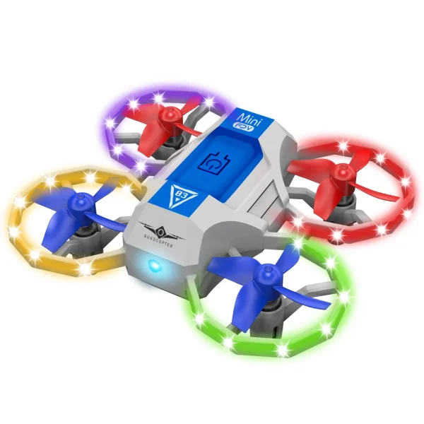 KFPLAN KF601 Mini Voice Control Lighting Mode Altitude Hold Hovering Kids Toys Gift 2.4G LED RC Drone Quadcopter RTF - Image 2