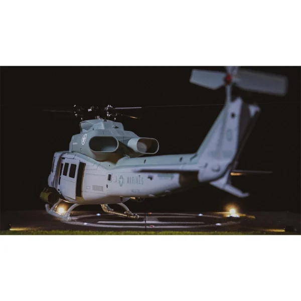 GOOSKY E2 1:35 UH-1Y Scale 2.4G 6CH Dual Brushless Direct Drive Motor RC Helicopter BNF / RTF with GTS Flight Control System - Image 7