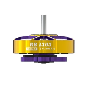 1PC / 4PCS FLYWOO ROBO 1303 6000KV 2-4S Brushless Motor 1.5mm Shaft for RC FPV Racing Drone