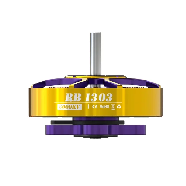 1PC / 4PCS FLYWOO ROBO 1303 6000KV 2-4S Brushless Motor 1.5mm Shaft for RC FPV Racing Drone