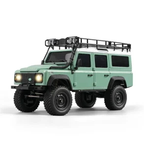 MNRC MN111 DIY KIT 1/18 4X4 RC Car LED Light Climbing Rock Crawler Off-Road Truck Portal Axle Alloy Shell Toys Classic Vehicles Models