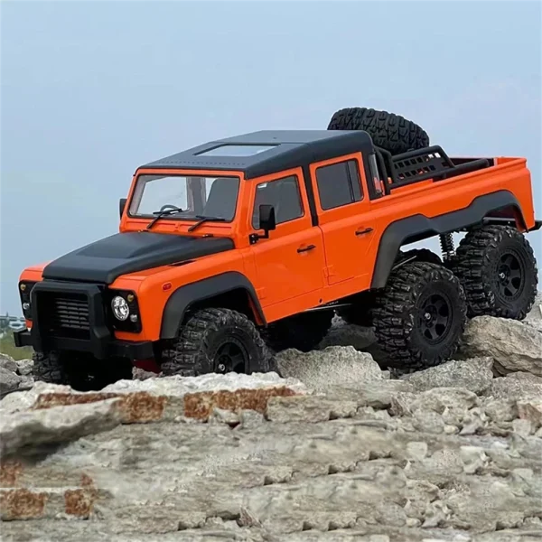 AUSTARHOBBY AXX6 RTR 6X6 1/10 2.4G 6WD RC Car for Land Rover for Defender Rock Crawler Off-Road Climbing Truck LED Light Metal Gears Vehicles Models Toys - Image 7