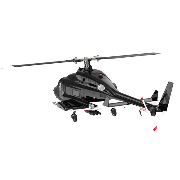 Eachine E188S AirWolf 2.4G 9CH 6G GPS Optical Flow Localization LiDAR TOF Altitude Hold Dual Brushless Motor 1:34 Scale Flybarless RC Helicopter RTF - Image 5