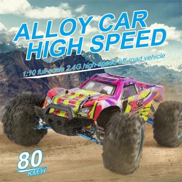 XLF F22A RTR 1/10 2.4G 4WD 70km/h Brushless RC Car Off-Road Vehicles Metal Chassis 3650 Motor 85A ESC - Image 7