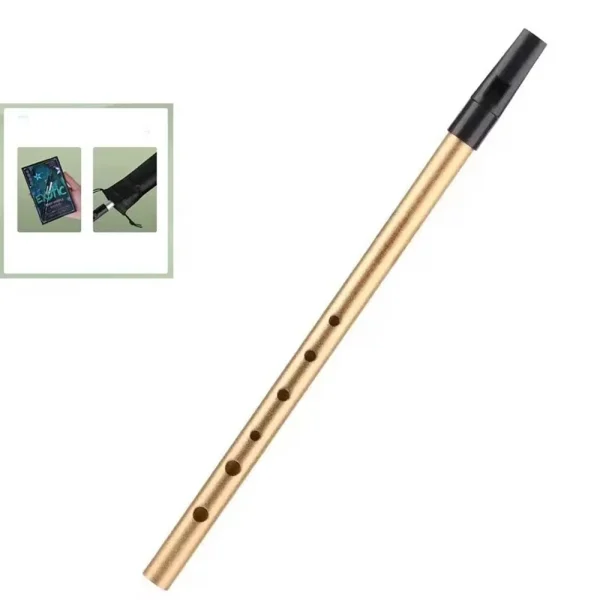 Irish Whistle Note C / D Aluminum Alloy with Teaching Materials - Image 5