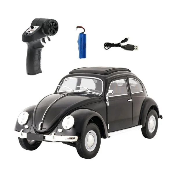 CXD D62 MINI Beetles 1/16 2.4G RWD Drift RC Car W/ Light Vehicle Models Toys Full Proportional Control - Image 5