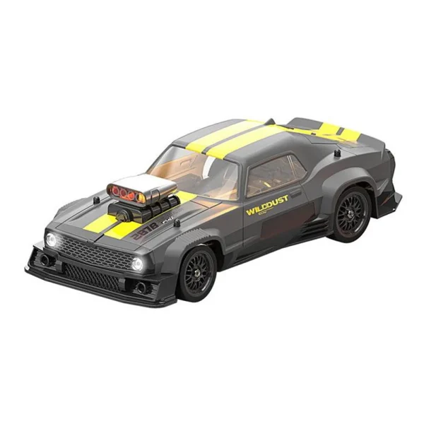 KAMTOM DC163A RTR 1/16 2.4G 4WD 50km/h Drift RC Car ESP Gyro Mini Race LED Light High Speed Racing On-Road Full Proportional Classic Retro Electric Remote Radio Control Vehicles Model Toys - Image 4