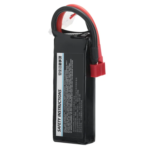 MARSLIPO 7.4V 2800mAh 50C 2S Lipo Battery T Plug for RC Car - Image 6