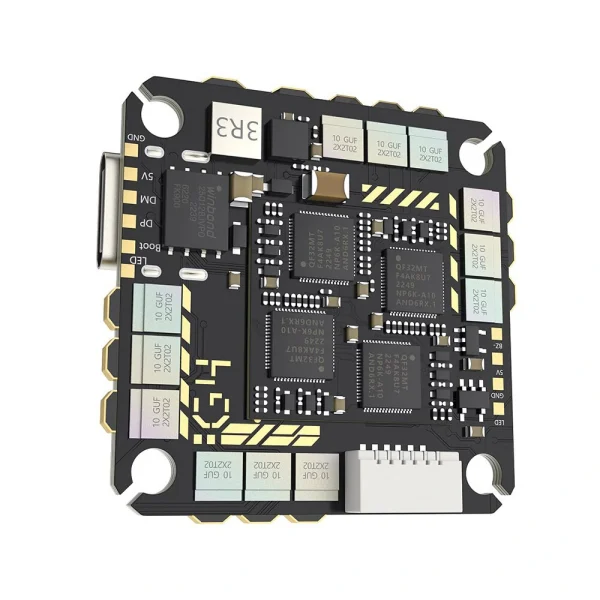 9g 25.5x25.5mm GEPRC GTAKER G4 45A AIO Flight Controller OSD Integrated with 45A 4in1 Brushless ESC 3-6S Support DShot600 for FPV RC Racing Drone - Image 5