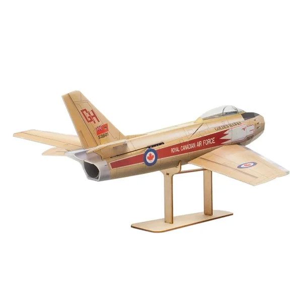 MinimumRC F-86 Sabre Golden Hawk 30mm EDF 3CH 1S 380mm Wingspan RC Airplane KIT+EDF - Image 7