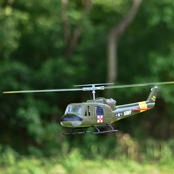 FLY WING UH-1 V4 Upgrade Version Class 470 6CH Brushless Motor GPS Fixed Point Altitude Hold Scale RC Helicopter PNP/RTF With H1 Flight Controller - Image 5