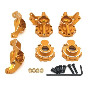 Upgraded Metal Parts Front Axle C Seats Steering Cup Set for HB Toys R1001 R1002 R1003 1/10 Rock Crawler Off-Road Climbing Truck RC Cars Vehicles Models Spare Accessories