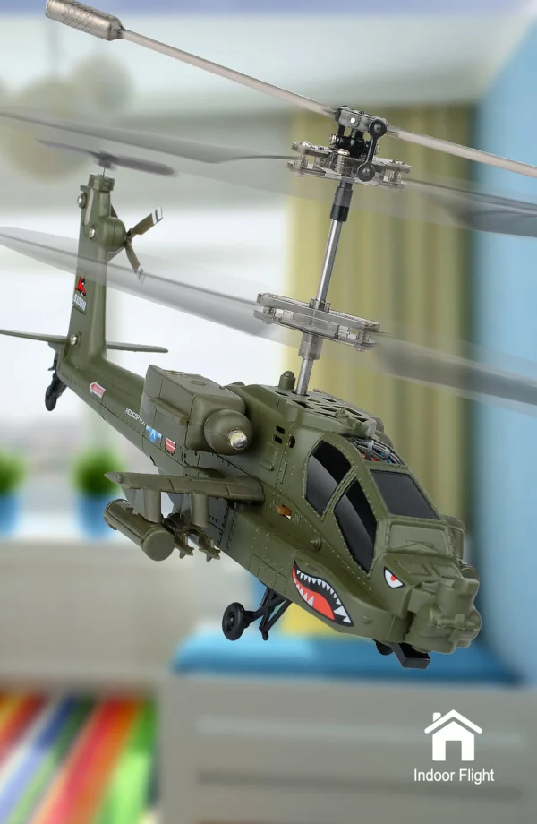 SYMA S109H 2.4G 3.5CH Level Set Height Simulation Combat RC Helicopter - Image 4