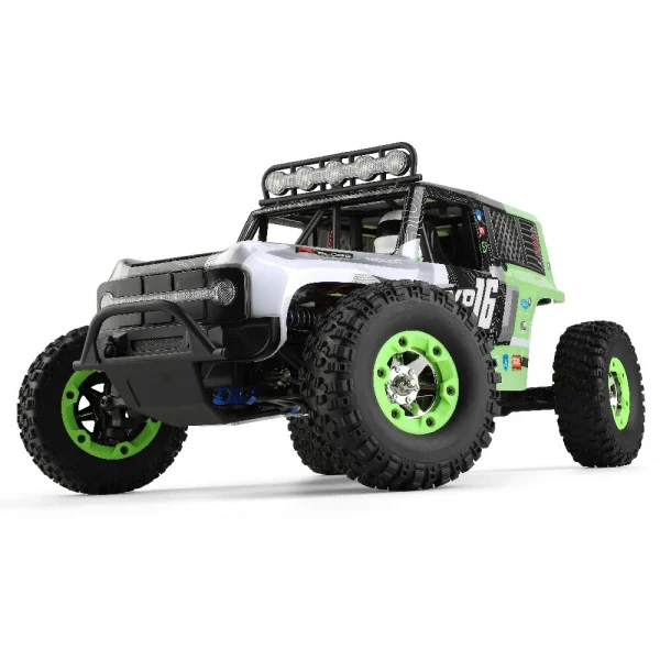 WLtoys 124006 1/12 2.4G 4WD RC Car Crawler RTR Vehicle Models w/ LED Lights - Image 2