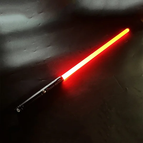 2-in-1 Metal Laser Sword with Hit Sound and Seven Color Lights Rechargeable Perfect for Cosplay and Role-play - Image 4