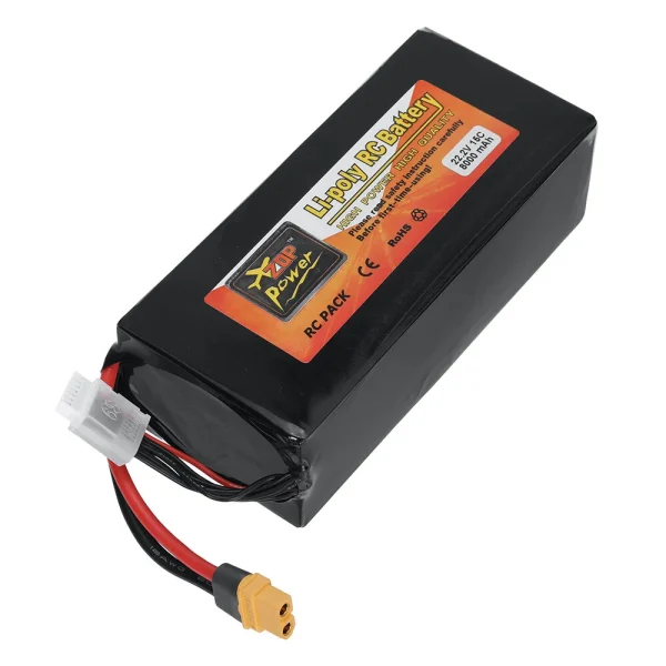 ZOP Power 22.2V 8000mAh 6S Li-ion Battery XT60 Plug for iFlight XL10 V6 Chimera7 Pro V2 - Image 2