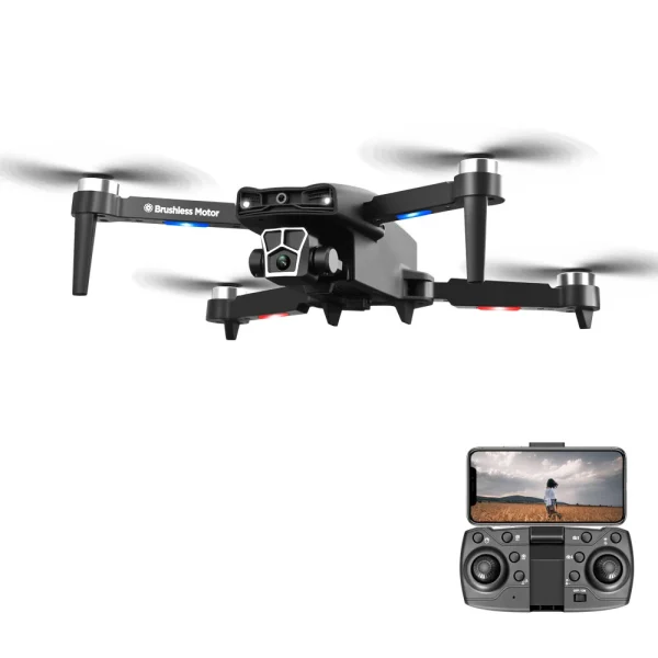 YCRC A10 PRO WiFi FPV with HD Dual Camera 2-Axis Servo Gimbal 360 Obstacle Avoidance Optical Flow Positioning Brushless Foldable RC Drone Quadcopter RTF - Image 6