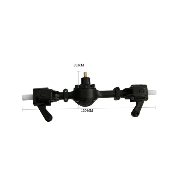 2PCS Front Rear Bridge Axle W/ Metal Gear for WPL B14 B24 C14 C24 Fayee FY001 FY002 Rc Car Parts