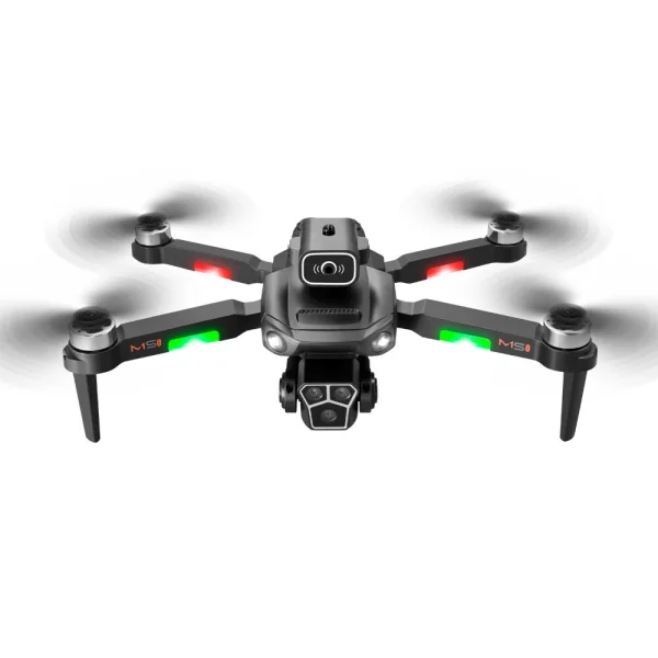 PJC M1S Three Camera Vertical Shoot Electric Adjustment WiFi FPV with 3 HD Lens 360 Infrared Obstacle Avoidance Optical Flow Positioning Brushless Foldable RC Drone Quadcopter RTF - Image 4
