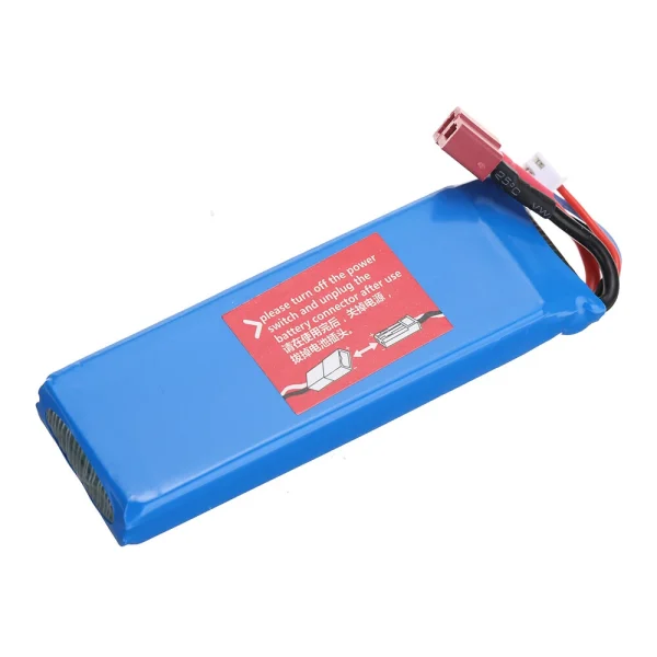 Wltoys 7.4V 2200mAh 25C 2S T Plug Lipo Battery K949-78 for 124016 124017 124018 124019 144001 144010 10428 10428A/B/C/A2/B2/C2 K949 RC Car Parts - Image 7