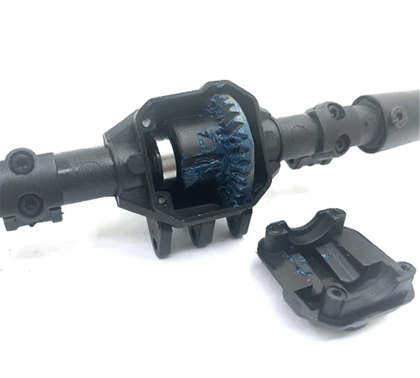 2PCS Front Rear Straight Bridge Axle for 1/10 RC Rock Crawler Axial SCX10 90046 AR44 - Image 3