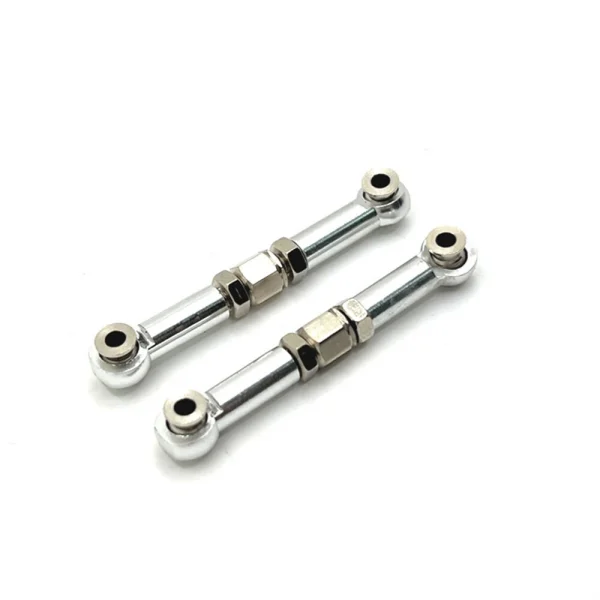 Upgraded Parts Metal Adjustable Steering Rod Set for MJX Hyper Go 16207 16208 16209 16210 H6 1/16 RC Car Vehicle Models Accessories Parts - Image 2