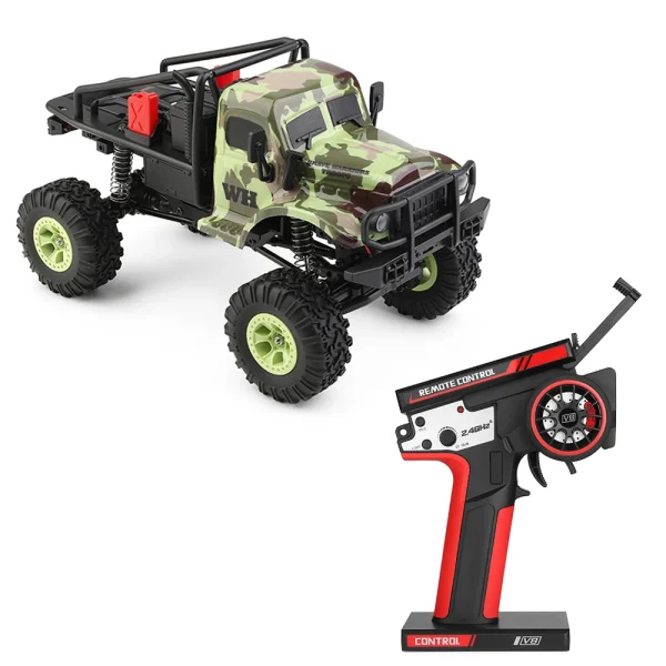 Wltoys 184021 1/18 2.4G 4WD Cralwer RC Car Vehicles Model RTR w/ Light Two Speed - Image 9