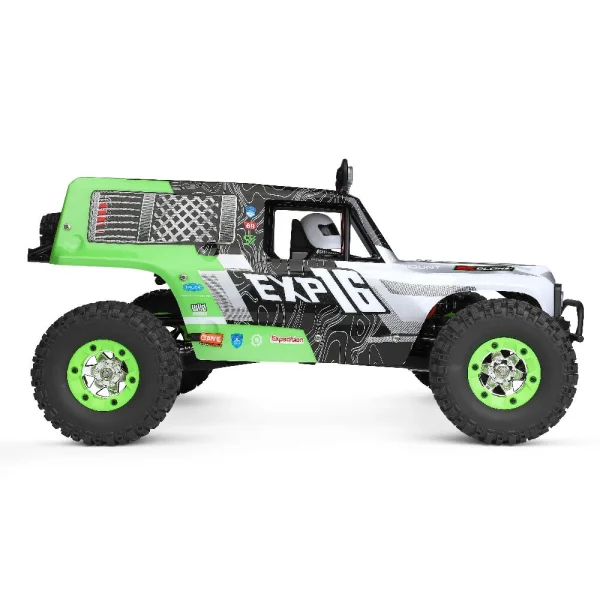 WLtoys 124006 1/12 2.4G 4WD RC Car Crawler RTR Vehicle Models w/ LED Lights - Image 3