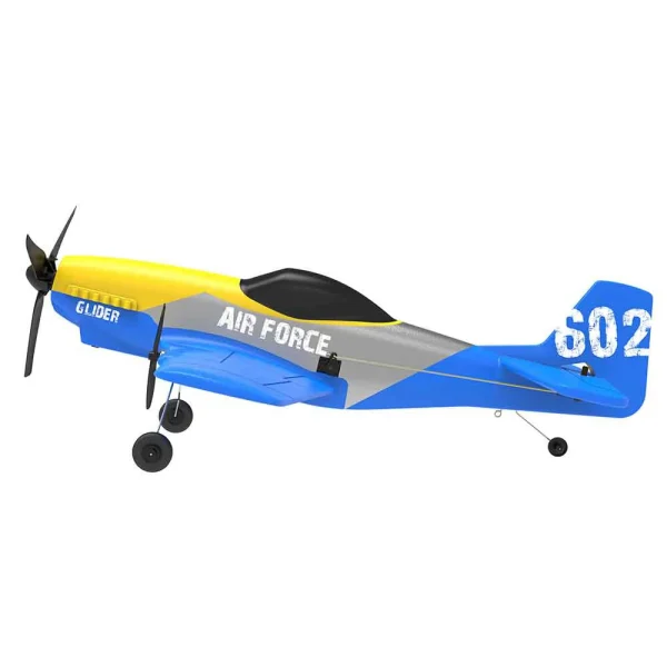 KFPLAN KF602 P-51 Mustang 370mm Wingspan 2.4GHz 3CH Bulit-in Gyro EPP RC Airplane Trainer Fixed Wing RTF for Beginners - Image 2