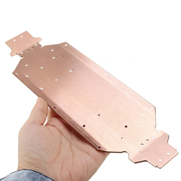 Wltoys 124017 124019 1/12 RC Spare Alloy Chassis Car Bottom Plate 1823 Vehicles Model Parts - Image 4