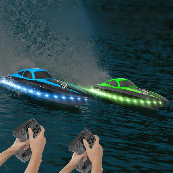 Volantexrc 79506 VECTOR28 2.4G 2CH RTR RC Boat Waterproof 25km/h High Speed with LED Light Water Cooling System Remote Control Boat Vehicle Model - Image 6