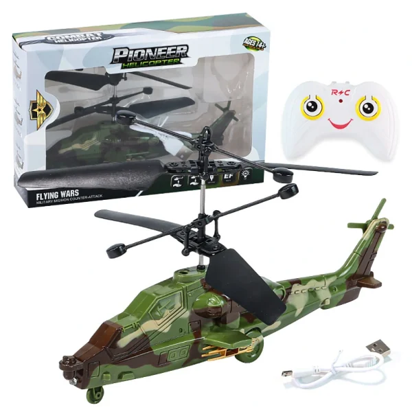 CY512 Remote Controlled 2CH Induction Suspension Impact Resistant Rechargeable RC Helicopter - Image 4