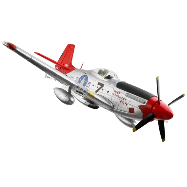 XK A280 P-51 Mustang 3D/6G System 560mm Wingspan 2.4GHz 4CH EPP RC Airplane Fighter RTF With LED Lights for Beginner - Image 5