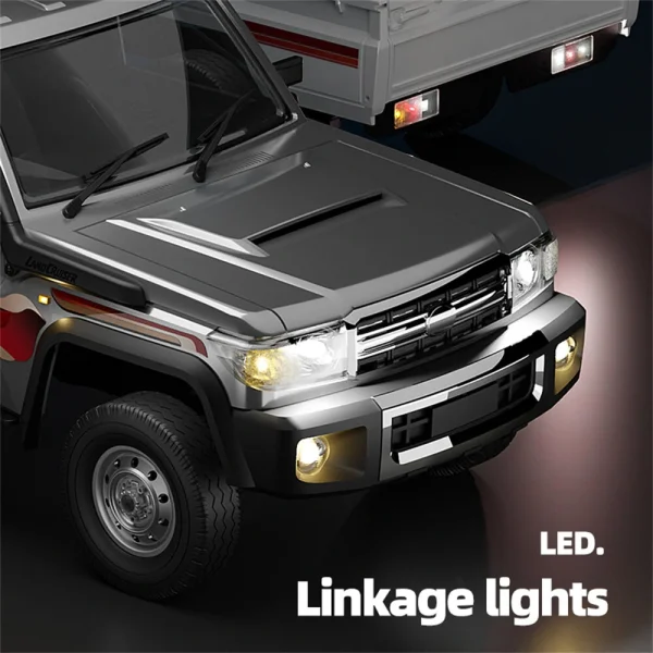 SG PINECONE FOREST 1406 RTR 1/14 2.4G RWD RC Car for TOYOTA  LC79 Pickup Truck LED Light Off-Road Climbing Vehicles Classic Models Remote Control Toys - Image 8