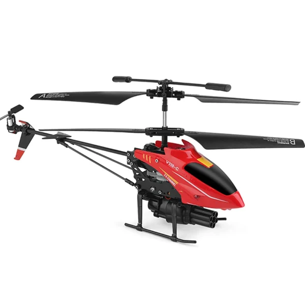 WLtoys V398-C 2.4G 4CH 6-Axis Gyro Altitude Hold with Missile Launch RC Helicopter RTF - Image 3