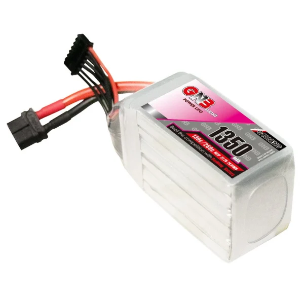 GNB GAONENG 22.2V 1350mAh 130C 6S LiPo Battery T/XT60/XT90 Plug for iFlight Nazgul XL5 ECO 6S Nazgul DC5 ECO DJI O3 SpeedyBee  Master 5 V2 DarwinFPV CineApe35 6S RC FPV Racing Drone - Image 2