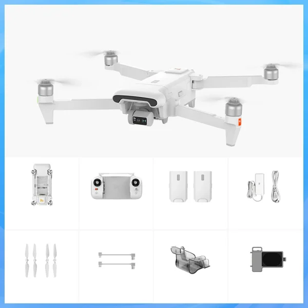 FIMI X8 TELE Beyond Vision Wide Angle Tele Camera 30X ZOOM 4K 60fps 10KM FPV Super Night Video RC Drone Quadcopter RTF - Image 6