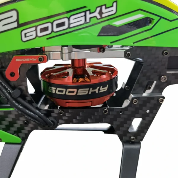 GOOSKY S2 6CH 3D Aerobatic Dual Brushless Direct Drive Motor RC Helicopter BNF with GTS Flight Control System - Image 4