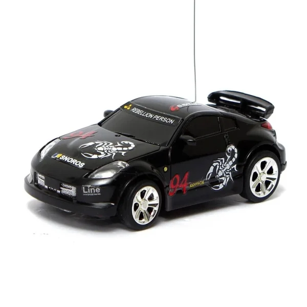 1/58 27MHZ/40MHZ 4CH Electric Mini RC Car w/ LED Light Radio Remote Control Racing Toys Model - Image 7
