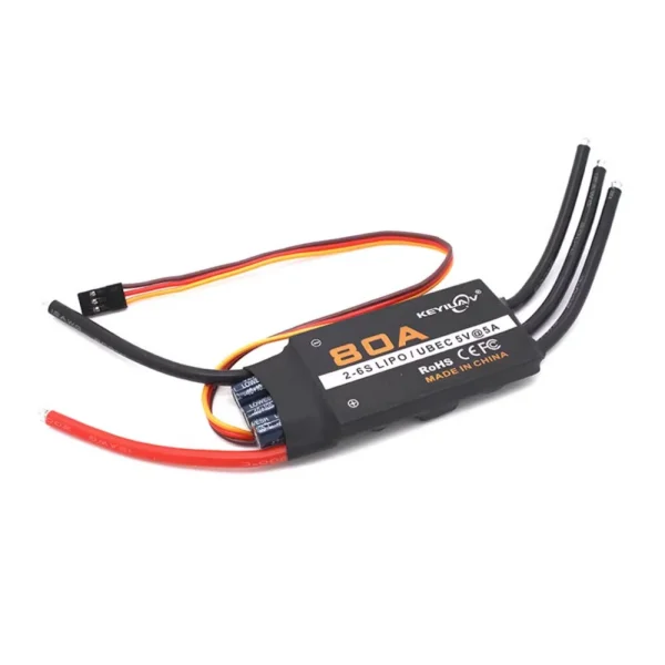 keyiuav Brushless Two-Way ESC T Plug 3.5MM Banana Plug Remote Control Car And Ship Model Underwater Propeller Wind Boat 20A 30A 40A 50A 60A - Image 6