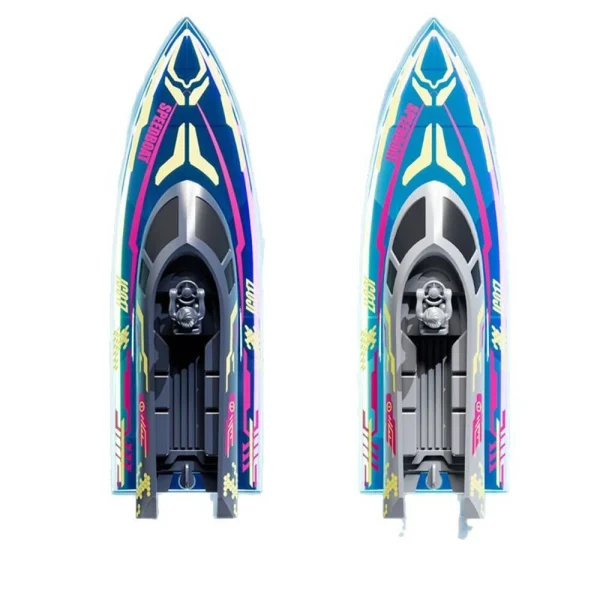 Rockwoo JF017 2.4G Rc Boat Dual Power Wireless Electric Remote Control Model Toys for Children Gift - Image 2