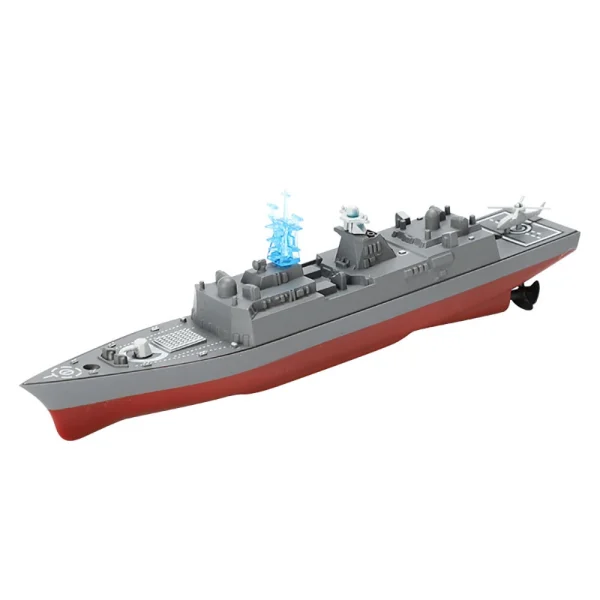 803 2.4G RC Boat Military Remote Control Aircraft Carrier Model Ship Speedboat Yacht Electric Water Toy - Image 3